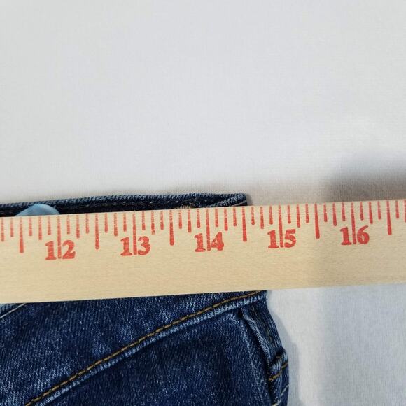 Wrangler As Real As Jeans Womens 6x32 Blue Stretch Bootcut Denim WCW84CW Casual - Picture 8 of 10